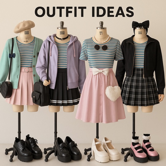 Max Mara Tan and BlueStripe Short Sleeve Shirt - M (fits small) - Picture 14 of 14